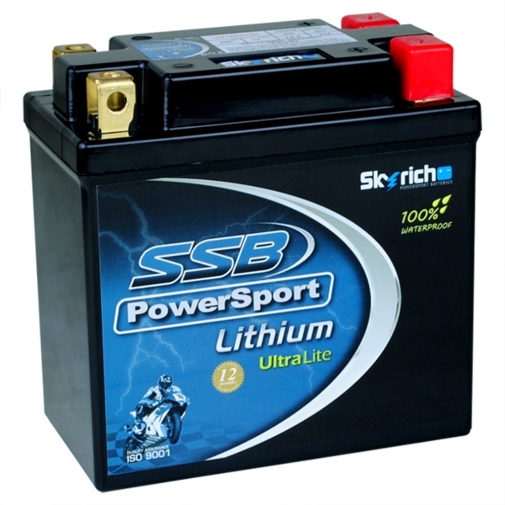 SSB PowerSport Ultralight Lithium Battery at ATVstore